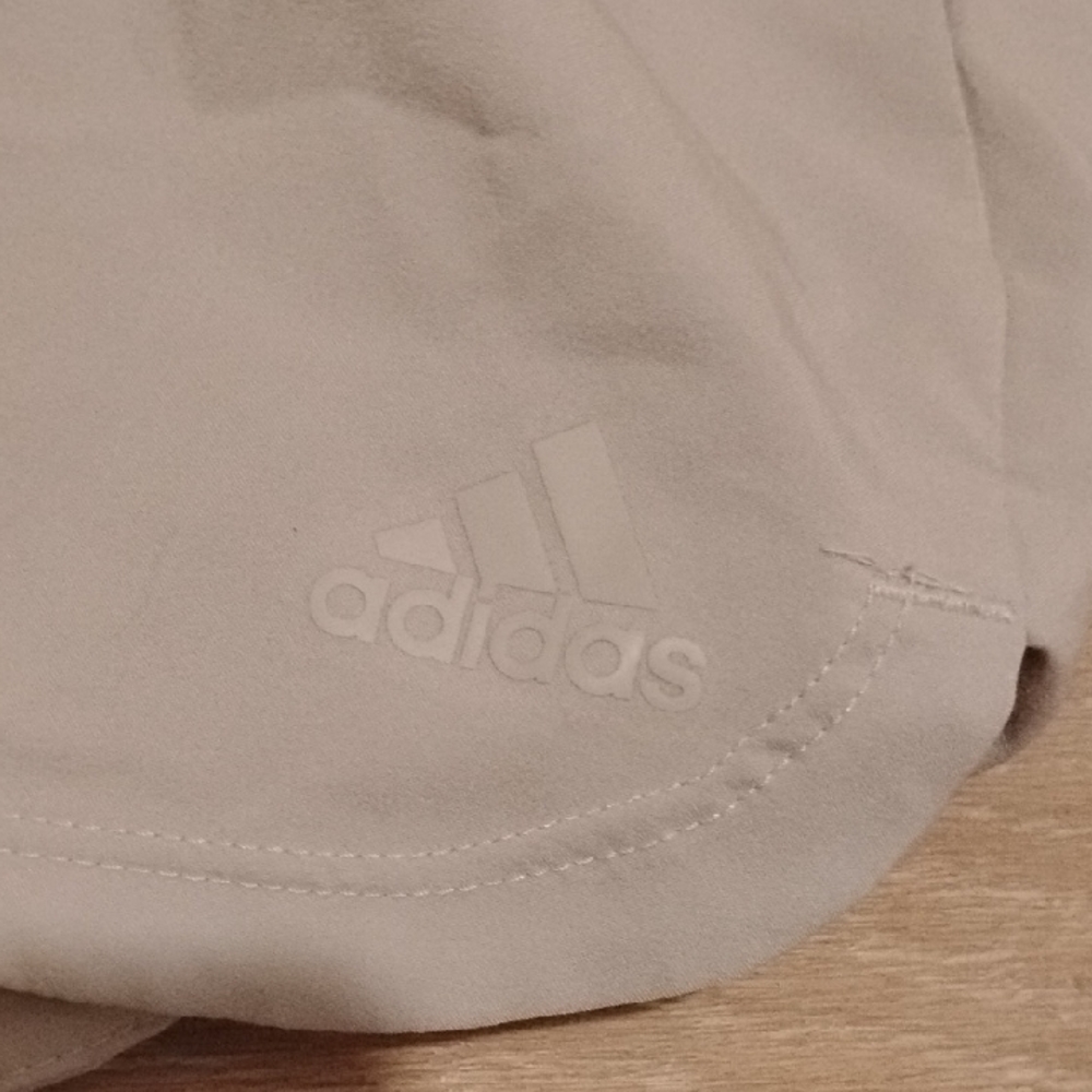 adidas Women's Light Gray Athletic Shorts